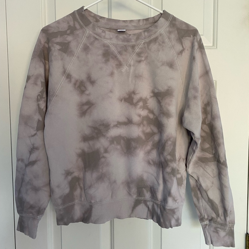 Old Navy Gray Tie Dye Sweatshirt size XS
